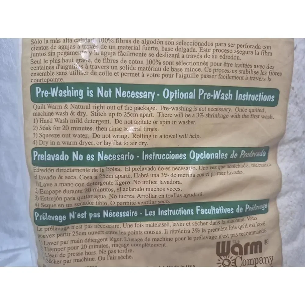 Warm Company Warm & Natural Cotton Batting-Crib Size 45